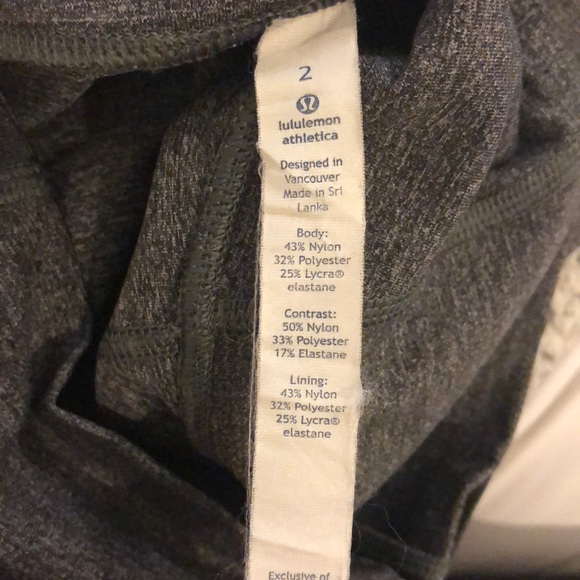Lululemon Gray Leggings - Picture 3 of 3